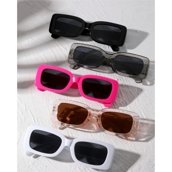 5/$20!! Retro Chunky Frame Sunglasses - Picture 1 of 4